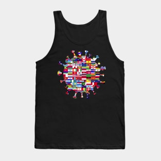 coronavirus Covid19 Tank Top